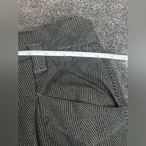 Free People NWT 100%Cotton Balloon Dress Pants Button Up Size 2 Grey Combo - Picture 12 of 12